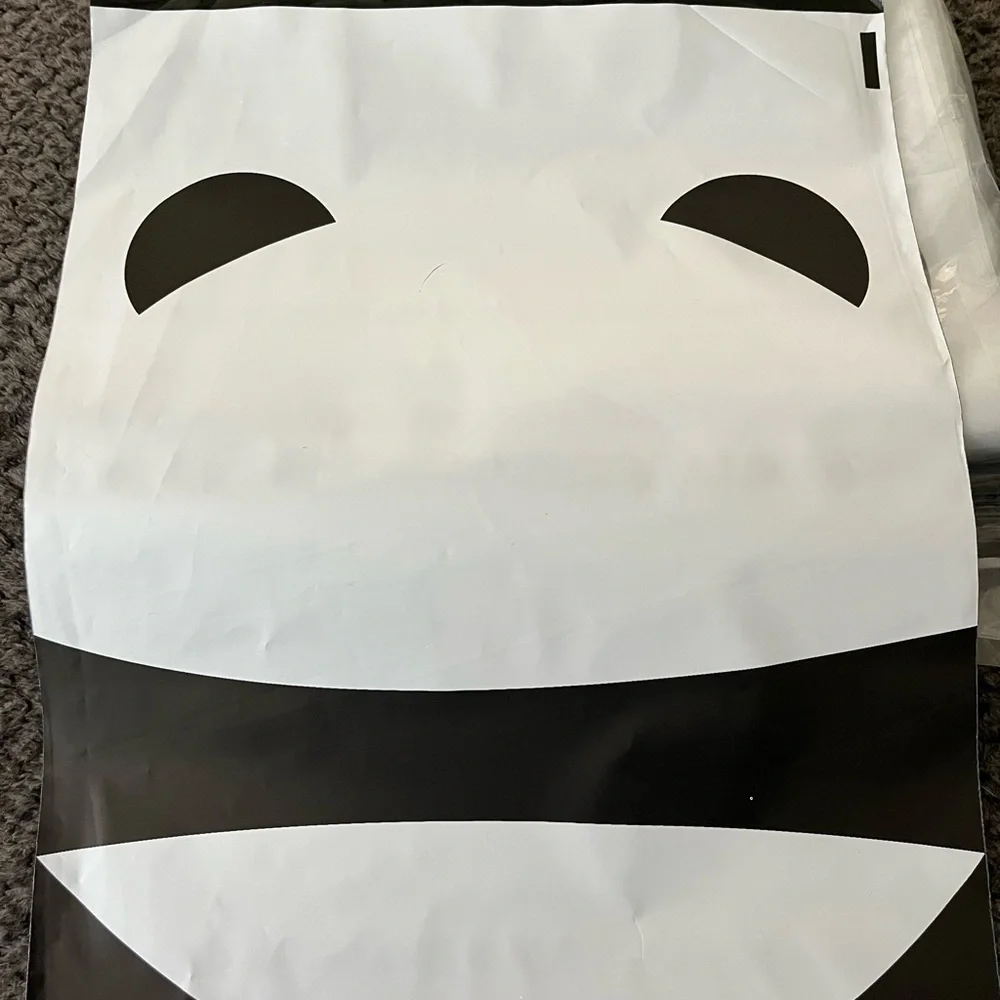 10 Pcs Pandas Poly Mailers 10x13 Inches Plastic Sealing Shipping Bags